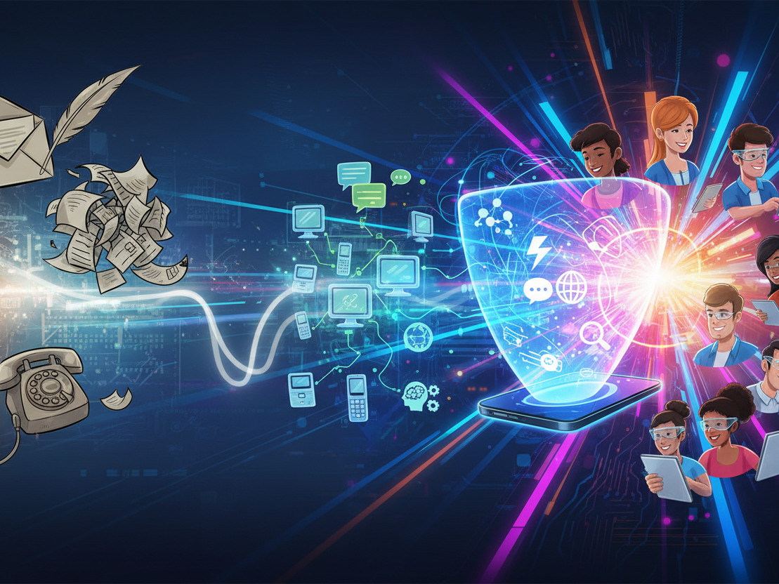 Il cambiamento della comunicazione con il cliente negli anni