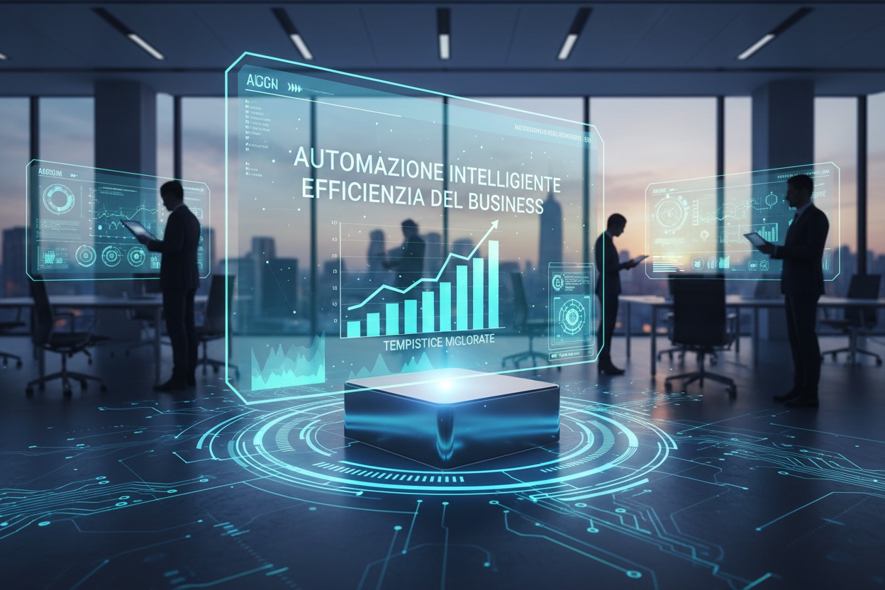 Osserva crescere l'efficienza del tuo business grazie all' AI 