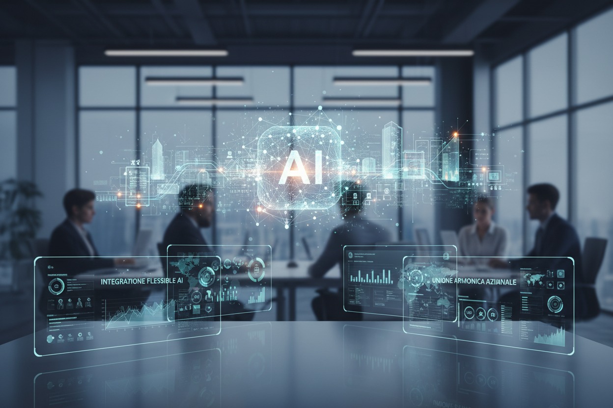 Unione armoniosa tra azienda e AI
